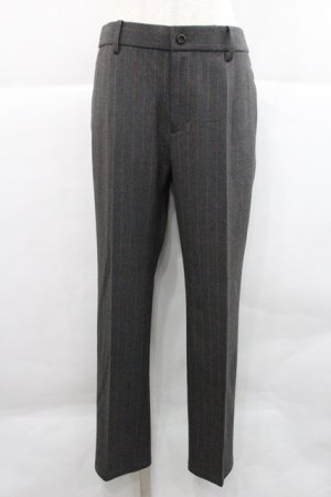 画像: AXES-X / ヴィクトリアンストライプパンツ L グレー I-25-12-27-123-LO-PA-SA-ZI