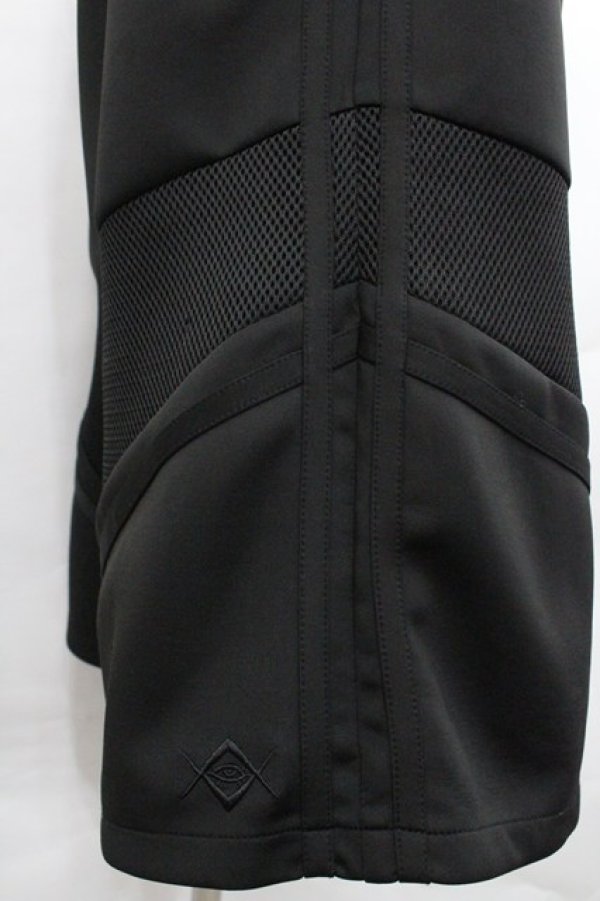 画像3: REFLEM / メッシュ切替ハーフワイドパンツ  黒 I-25-12-27-124-PU-PA-SA-ZI (3)