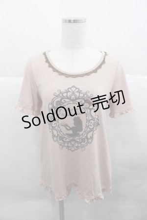 画像: axes femme / アリスpt Tシャツ  ピンク I-25-12-27-026-AX-TS-SA-ZI