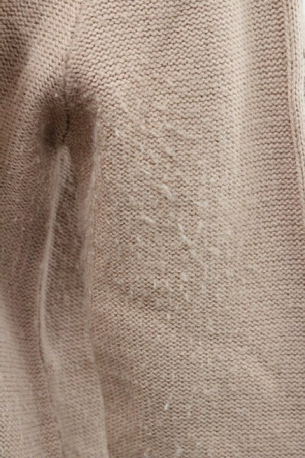 画像4: axes femme / リボンニットカーディガン M ベージュ I-25-12-27-037-AX-OP-TE-ZI (4)