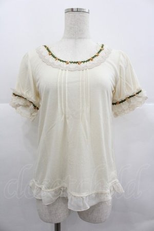 画像: axes femme / お花テープAラインPO M キナリ I-25-12-29-001-AX-TO-SA-ZI