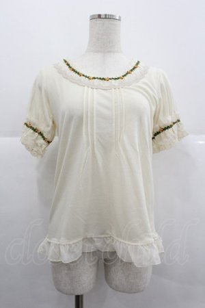 画像: axes femme / お花テープAラインPO M キナリ I-25-12-29-006-AX-TO-SA-ZI