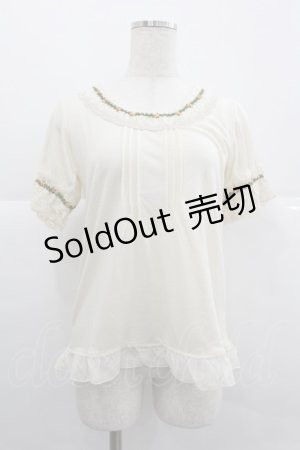 画像: axes femme / お花テープAラインPO M キナリ I-25-12-29-006-AX-TO-SA-ZT563