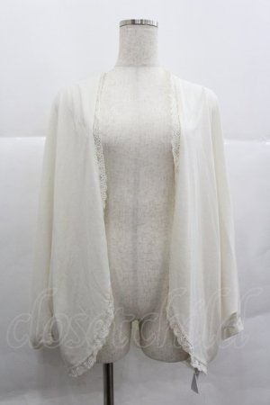 画像: axes femme / UVカットドルマンカーディガン  アイボリー I-25-12-29-066-AX-TO-SA-ZI