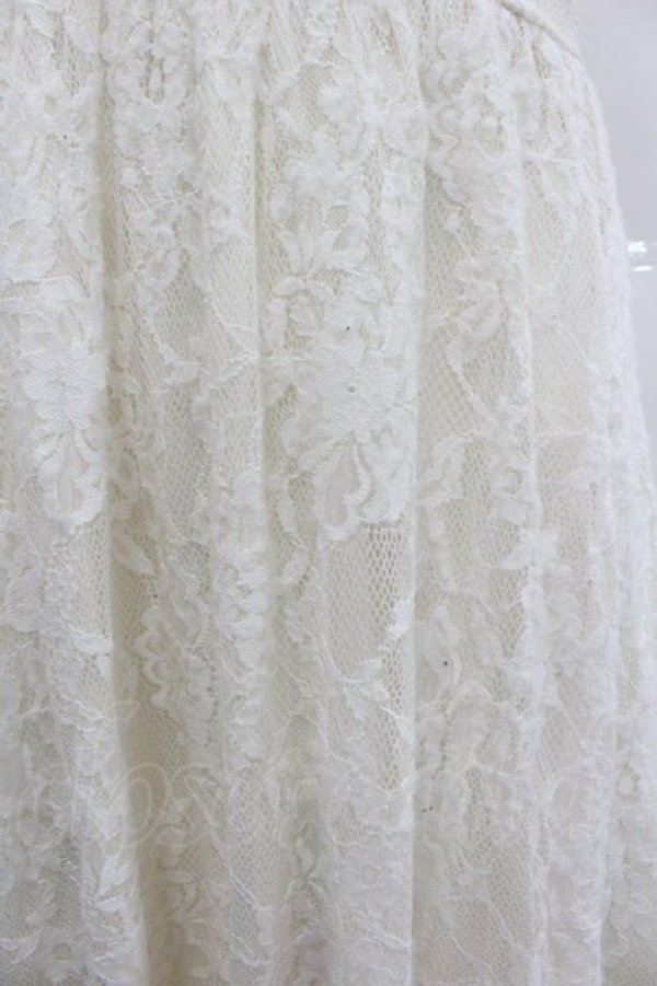 画像3: axes femme / パイピングレースワンピース  白Ｘ黒 I-25-12-29-072-0-OP-SA-ZI (3)