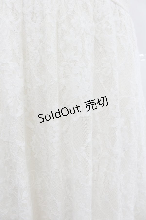 画像3: axes femme / パイピングレースワンピース  白Ｘ黒 I-25-12-29-072-0-OP-SA-ZT0105K (3)