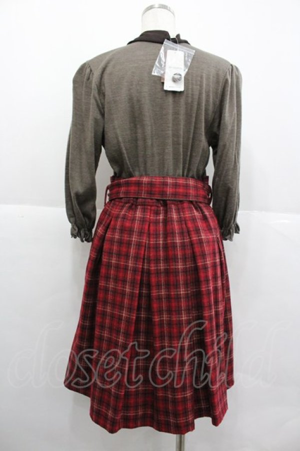 画像2: axes femme / カットソードッキングOP M アカ I-25-12-29-081-AX-OP-SA-ZI (2)