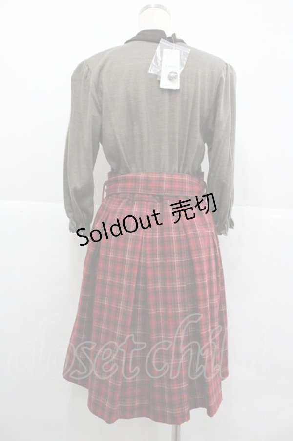 画像2: axes femme / カットソードッキングOP M アカ I-25-12-29-081-AX-OP-SA-ZT0105K (2)