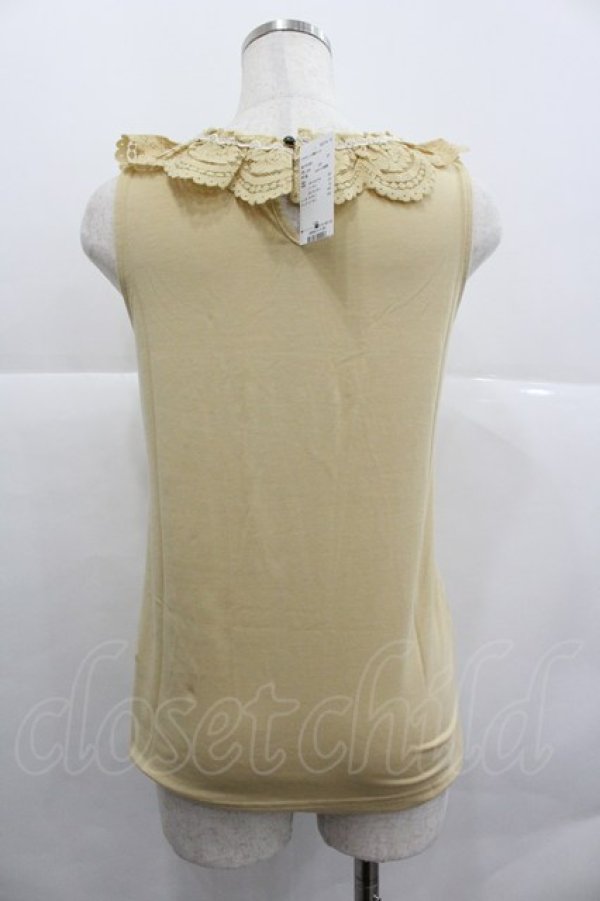 画像2: axes femme / バラ襟インナーPO M キナリ I-25-12-29-015-AX-TO-SA-ZI (2)