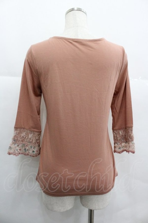 画像2: axes femme / カラーレースインナーPO  ピンク I-25-12-29-047-AX-TO-SA-ZI (2)