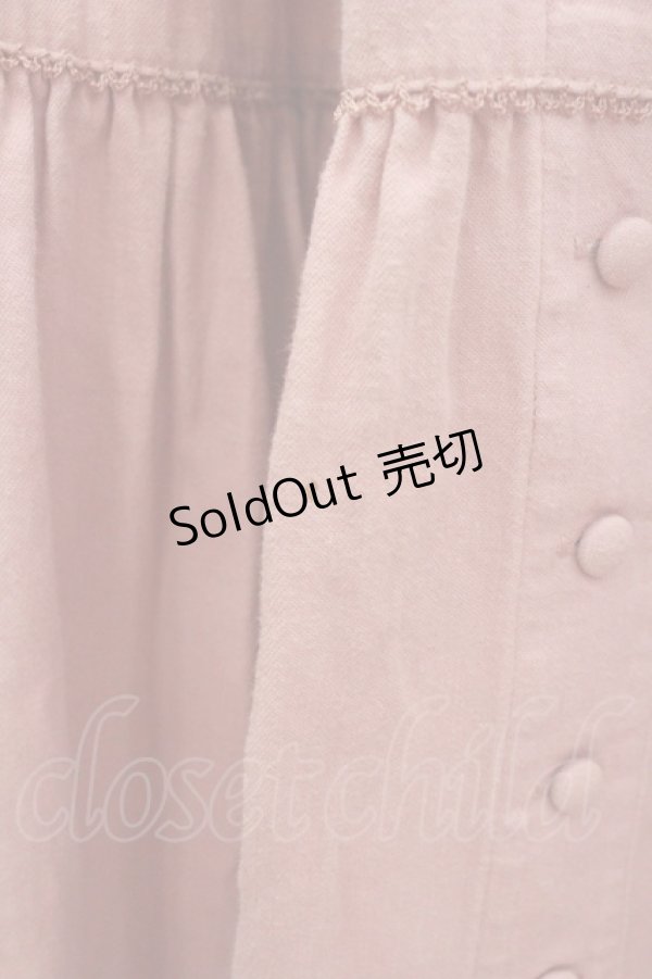 画像2: WONDERFUL WORLD / 裾ピコフリル段スカート  ピンク I-26-01-04-063-LO-SK-SA-ZI (2)