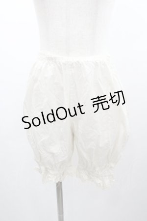 画像: ATELIER PIERROT / ドロワーズ  生成り I-26-01-04-079-EL-PA-SA-ZI