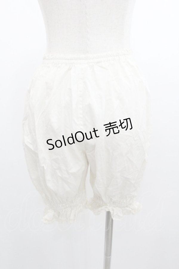 画像2: ATELIER PIERROT / ドロワーズ  生成り I-26-01-04-079-EL-PA-SA-ZI (2)