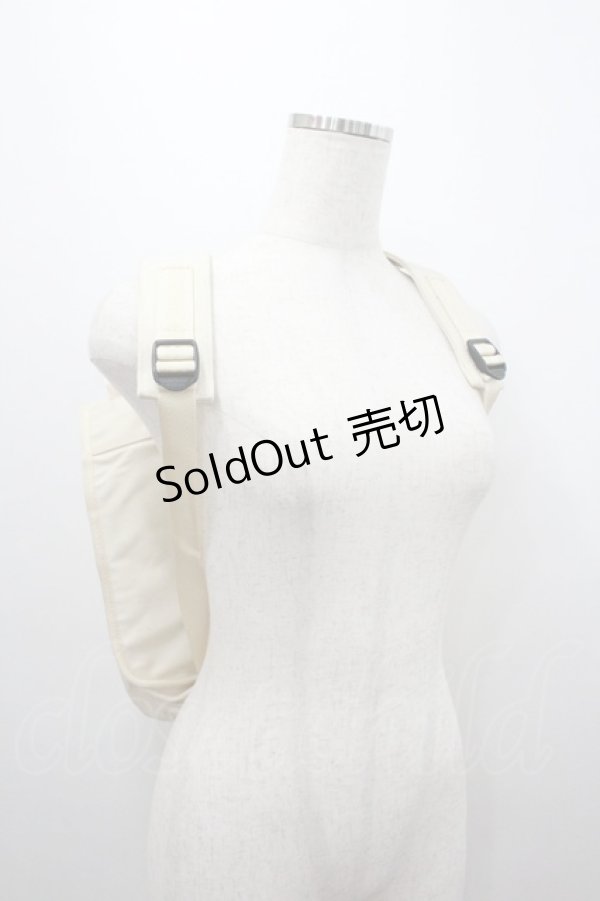 画像4: BABY PINK HOUSE / ロゴリュック  アイボリー I-26-01-04-082-0-BG-SA-ZI (4)