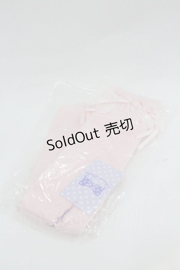 画像1: Angelic Pretty / Holy Lacy Dollオーバーニー  ピンク I-26-01-04-088-AP-ZA-SA-ZI (1)