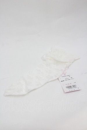 画像: Angelic Pretty / プティガーデンクルー丈ソックス  白 I-26-01-04-096-AP-ZA-SA-ZI