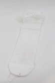 画像1: Angelic Pretty / Lacyクルー丈ソックス  白 I-26-01-04-099-AP-ZA-SA-ZI (1)