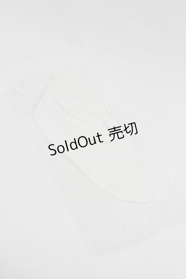 画像1: Angelic Pretty / プティガーデンクルー丈ソックス  白 I-26-01-04-100-AP-ZA-SA-ZI (1)