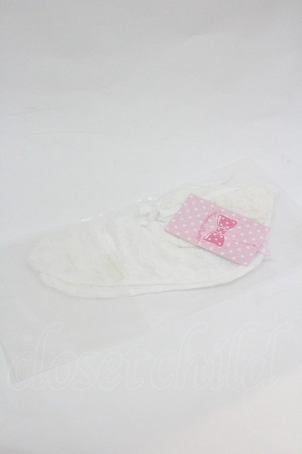 画像2: Angelic Pretty / プティガーデンクルー丈ソックス  白 I-26-01-04-100-AP-ZA-SA-ZI (2)