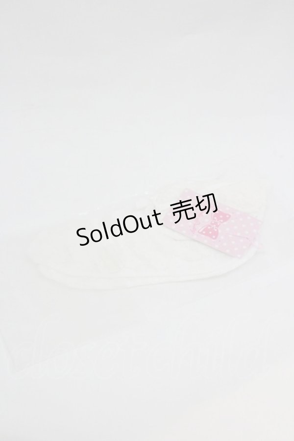 画像2: Angelic Pretty / プティガーデンクルー丈ソックス  白 I-26-01-04-100-AP-ZA-SA-ZI (2)