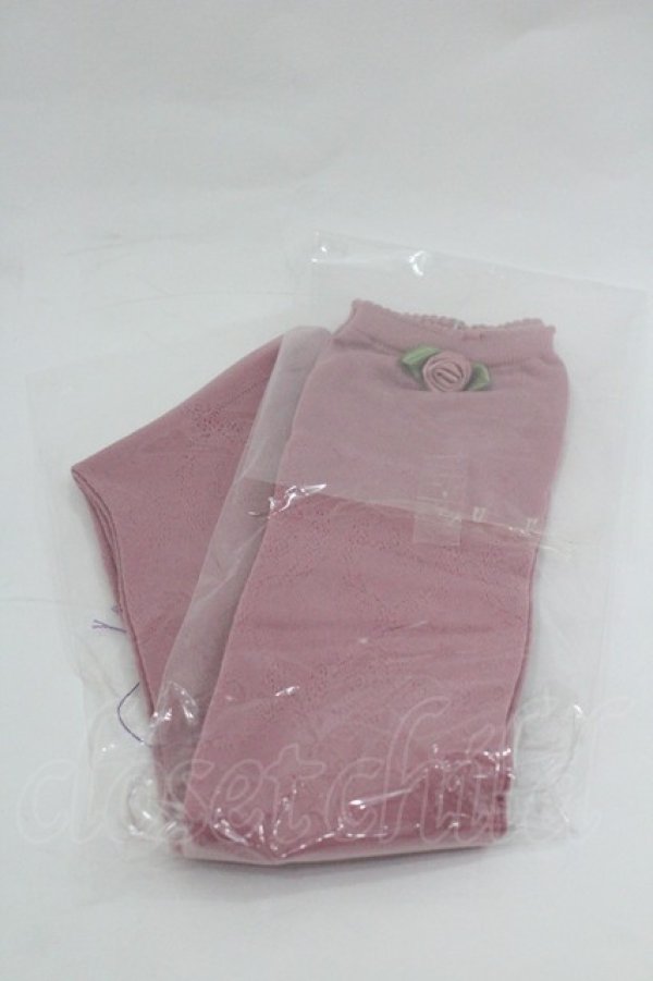 画像1: Angelic Pretty / Roseダマスクオーバーニー  ピンク I-26-01-04-104-AP-ZA-SA-ZI (1)