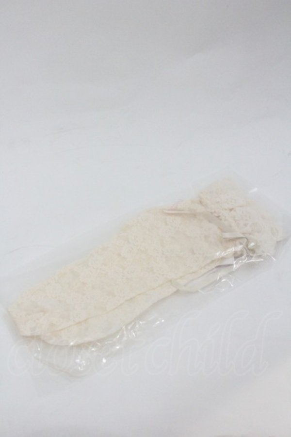画像1: Angelic Pretty / プティガーデンクルー丈ソックス  アイボリー I-26-01-04-105-AP-ZA-SA-ZI (1)