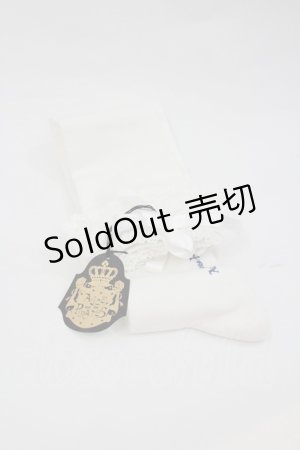 画像: ALICE and the PIRATES / A/Pトーションレースオーバーニーソックス  白 I-26-01-04-106-PA-ZA-SA-ZI