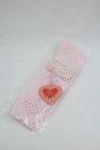 画像1: BABY,THE STARS SHINE BRIGHT / レーシィレースアップソックス  ピンク I-26-01-04-114-BA-ZA-SA-ZI (1)