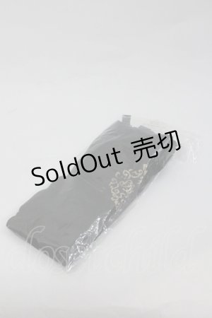 画像: ALICE and the PIRATES / A/Pトーションレースオーバーニーソックス  黒 I-26-01-04-121-PA-ZA-SA-ZI