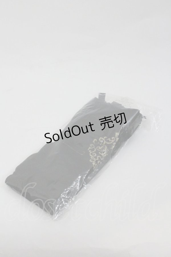 画像1: ALICE and the PIRATES / A/Pトーションレースオーバーニーソックス  黒 I-26-01-04-121-PA-ZA-SA-ZI (1)