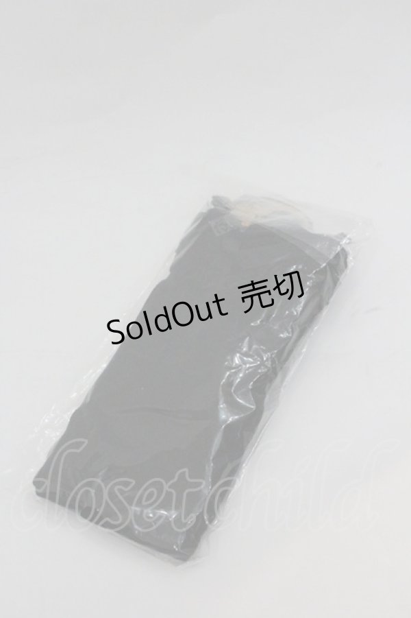 画像2: ALICE and the PIRATES / A/Pトーションレースオーバーニーソックス  黒 I-26-01-04-121-PA-ZA-SA-ZI (2)