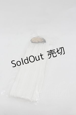 画像: ALICE and the PIRATES / A/Pストライプシースルーオーバーニーソックス  白 I-26-01-04-124-PA-ZA-SA-ZI