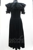 画像2: WONDERFUL WORLD / 別珍ドレス  黒 I-26-01-04-032-LO-SK-SA-ZI (2)