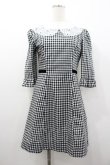 画像1: MILK / petitデイジーワンピース  黒Ｘ白 I-26-01-06-049-ML-OP-SA-ZI (1)