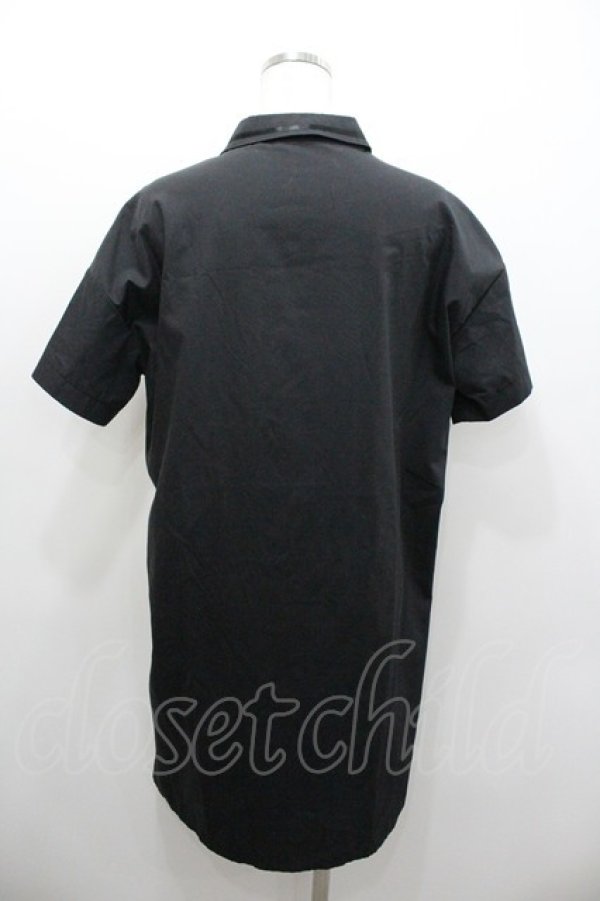 画像2: MILK / ラビットシャツワンピース  黒 I-26-01-06-050-ML-OP-SA-ZI (2)