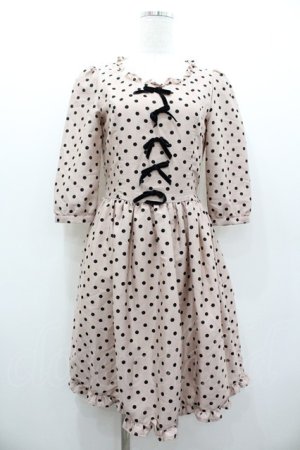 画像: MILK / MERRY DRESS  ピンクＸ黒 I-26-01-06-053-ML-OP-SA-ZI