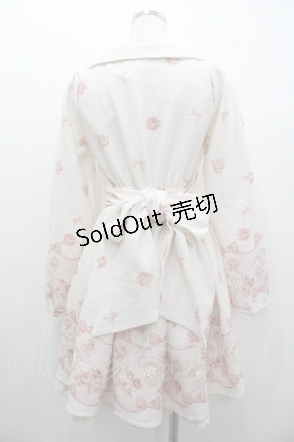 画像2: LIZ LISA / マイメロディコラボリボンパネル柄Snowワンピース  ピンク I-26-01-06-059-LO-OP-SA-ZI (2)