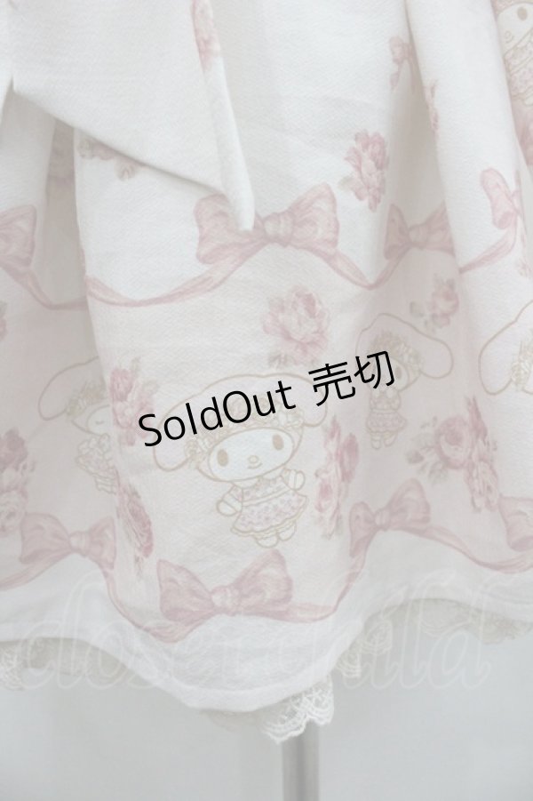 画像3: LIZ LISA / マイメロディコラボリボンパネル柄Snowワンピース  ピンク I-26-01-06-059-LO-OP-SA-ZI (3)