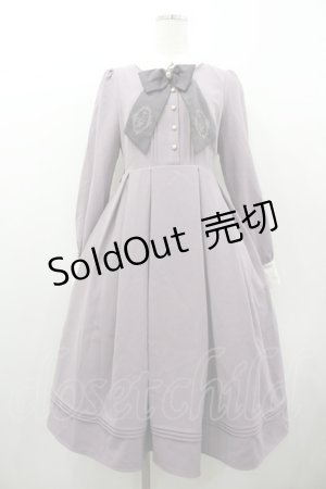 画像: Amavel / Mademoiselleミドルワンピース  ラベンダー I-26-01-06-061-CA-OP-SA-ZI