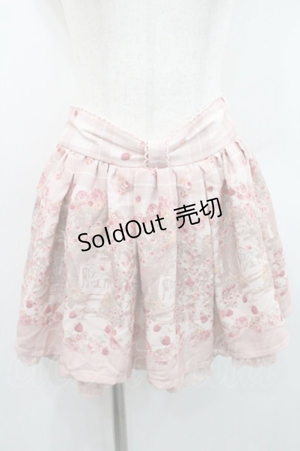 画像1: LIZ LISA / 木苺柄スカパン  ピンク I-26-01-06-096-LO-PA-SA-ZI (1)