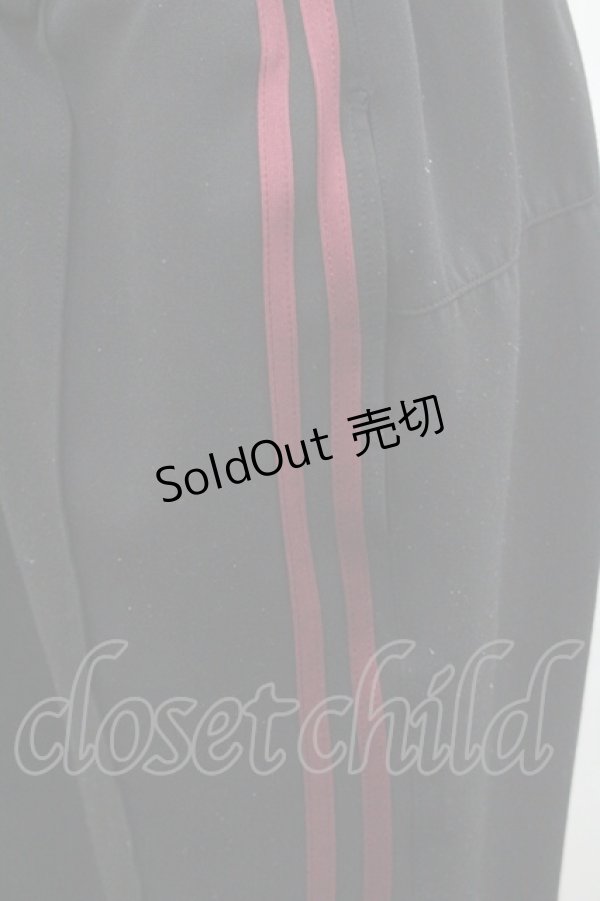 画像3: Deorart / サイドラインジャージ・スリムパンツ M 黒 I-26-01-06-097-PU-PA-TE-ZI (3)