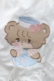 画像4: axes femme kawaii / mikkoコラボ刺繍エプロン  白 I-26-01-06-100-AX-SK-SA-ZI (4)