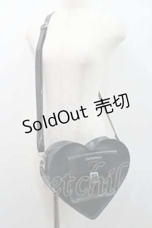 画像: Dr.Martens （Getta Grip） / HEART LEATHER BACKPACK  黒 I-26-01-06-102-PU-BG-TE-ZI