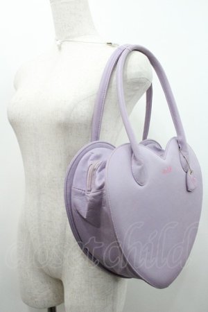 画像: MILK / 40thハートバッグ  ラベンダー I-26-01-06-104-ML-BG-SA-ZI