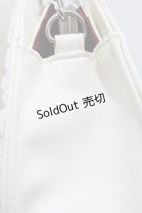 画像5: BABY,THE STARS SHINE BRIGHT / 【難あり】リボンハートバッグ  白 I-26-01-06-105-BA-JA-SA-ZI (5)