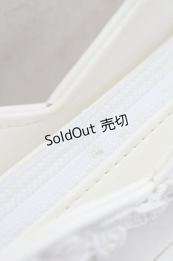 画像9: BABY,THE STARS SHINE BRIGHT / 【難あり】リボンハートバッグ  白 I-26-01-06-105-BA-JA-SA-ZI (9)