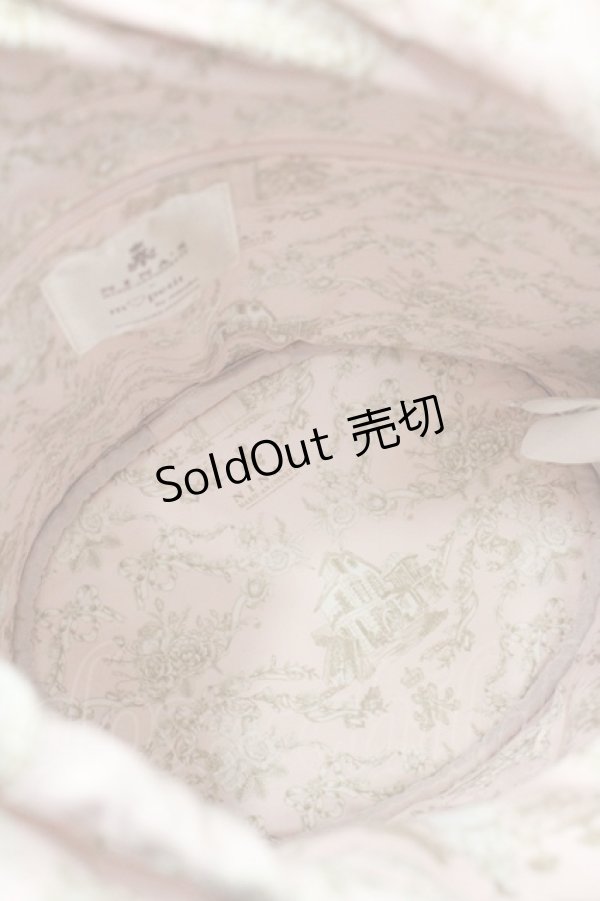 画像5: m petit by misako / AM*NIリボンFバッグ  黒 I-26-01-06-106-LO-BG-SA-ZI (5)