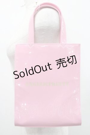 画像: Angelic Pretty / ショッパー風トート  ピンク I-26-01-06-107-AP-BG-SA-ZI