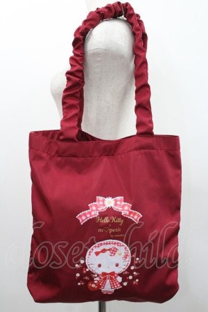 画像: m petit by misako / サンリオキャラクターズコラボ  トートバッグ  赤 I-26-01-06-109-LO-BG-SA-ZI
