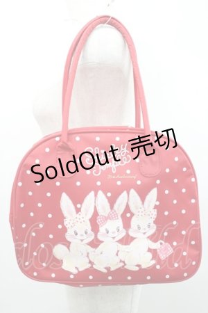 画像: Shirley Temple / 35thノベルティバッグ  赤Ｘ白 I-26-01-06-112-ET-BG-SA-ZI